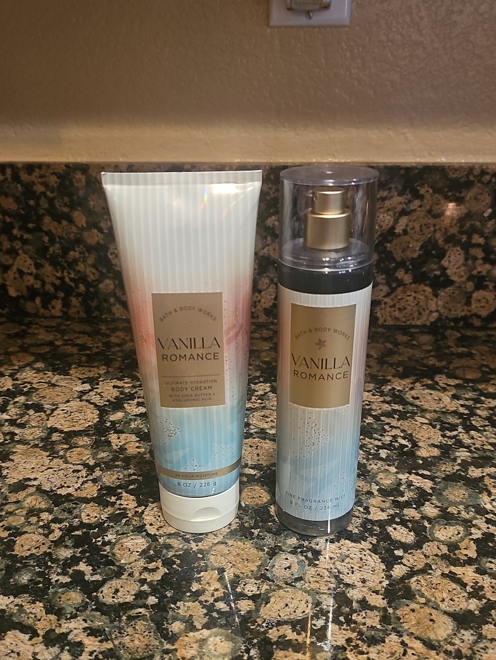 Bath & Body Works Vanilla Romance Fragrance Bundle